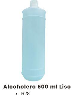 Alcoholero PEAD Liso 500 ml