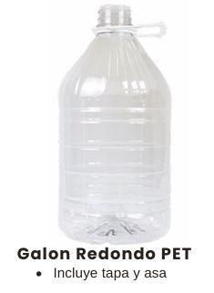 Galón Redondo PET 4 litros